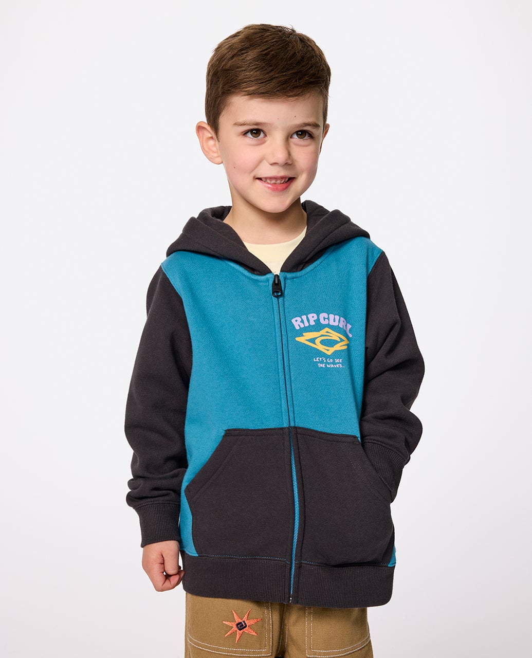 Wave Dayz Zip Through Fleece - Kids – Rip Curl