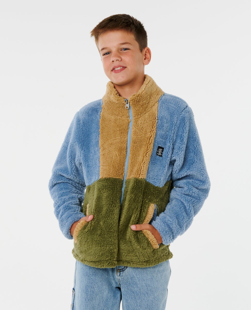 Chemisette Garçon RIP CURL Taille 16 Ans – Carreaux, 100% Coton, Parfait état, Thème Surf