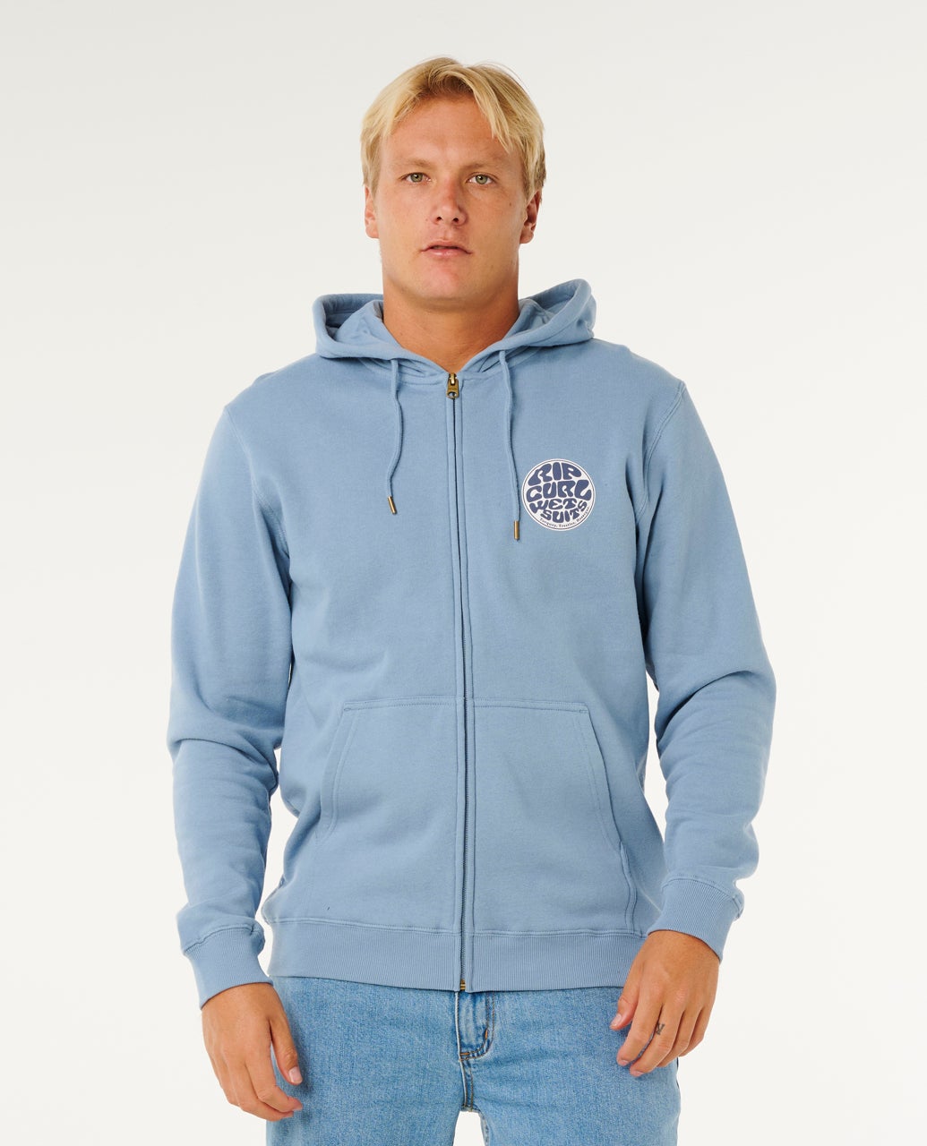The Rip Curl Wettie Passage Icon T-Shirt in Blue | Anns Cottage – Ann's