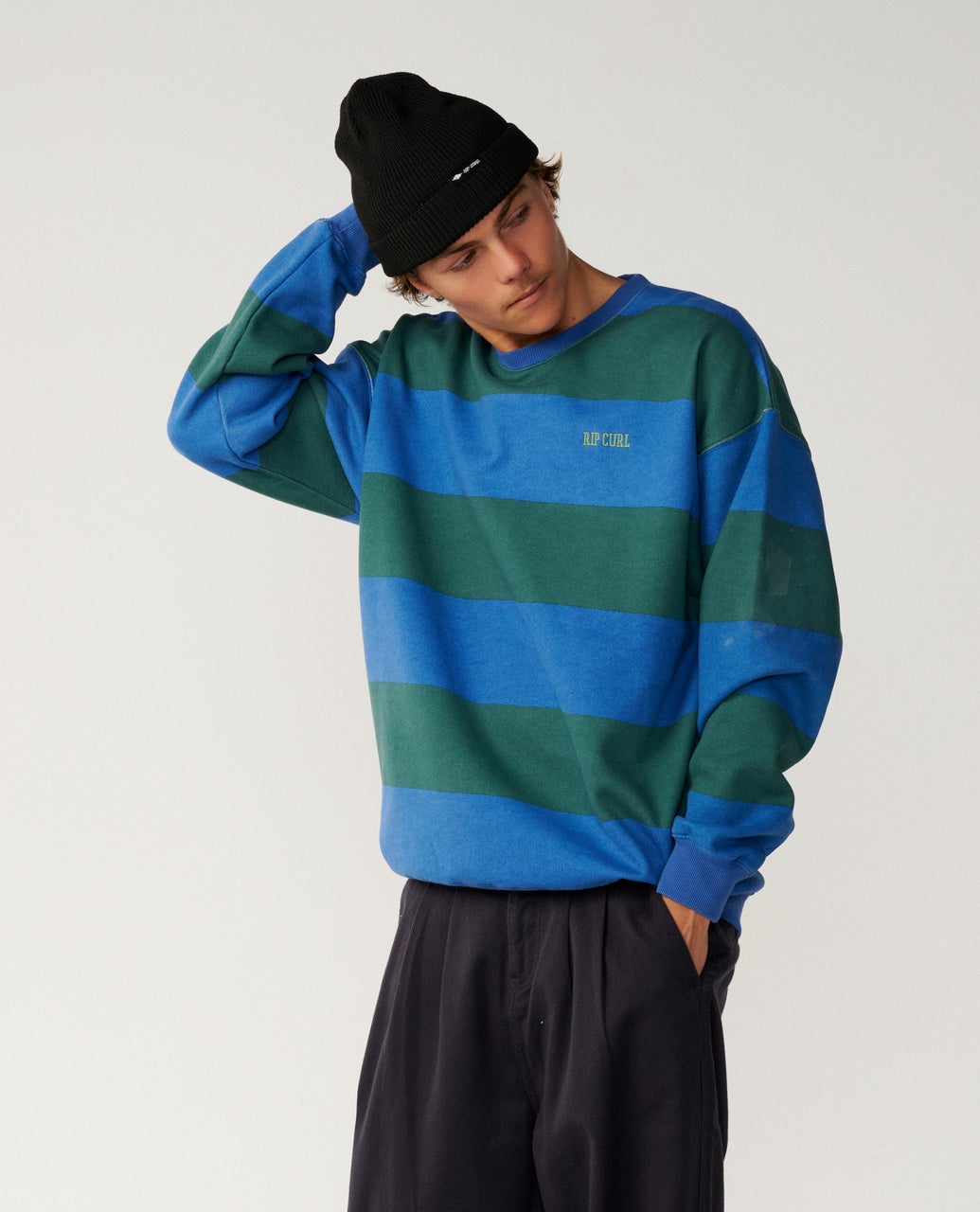 Sweater met ronde hals Disorder Stripe – Rip Curl