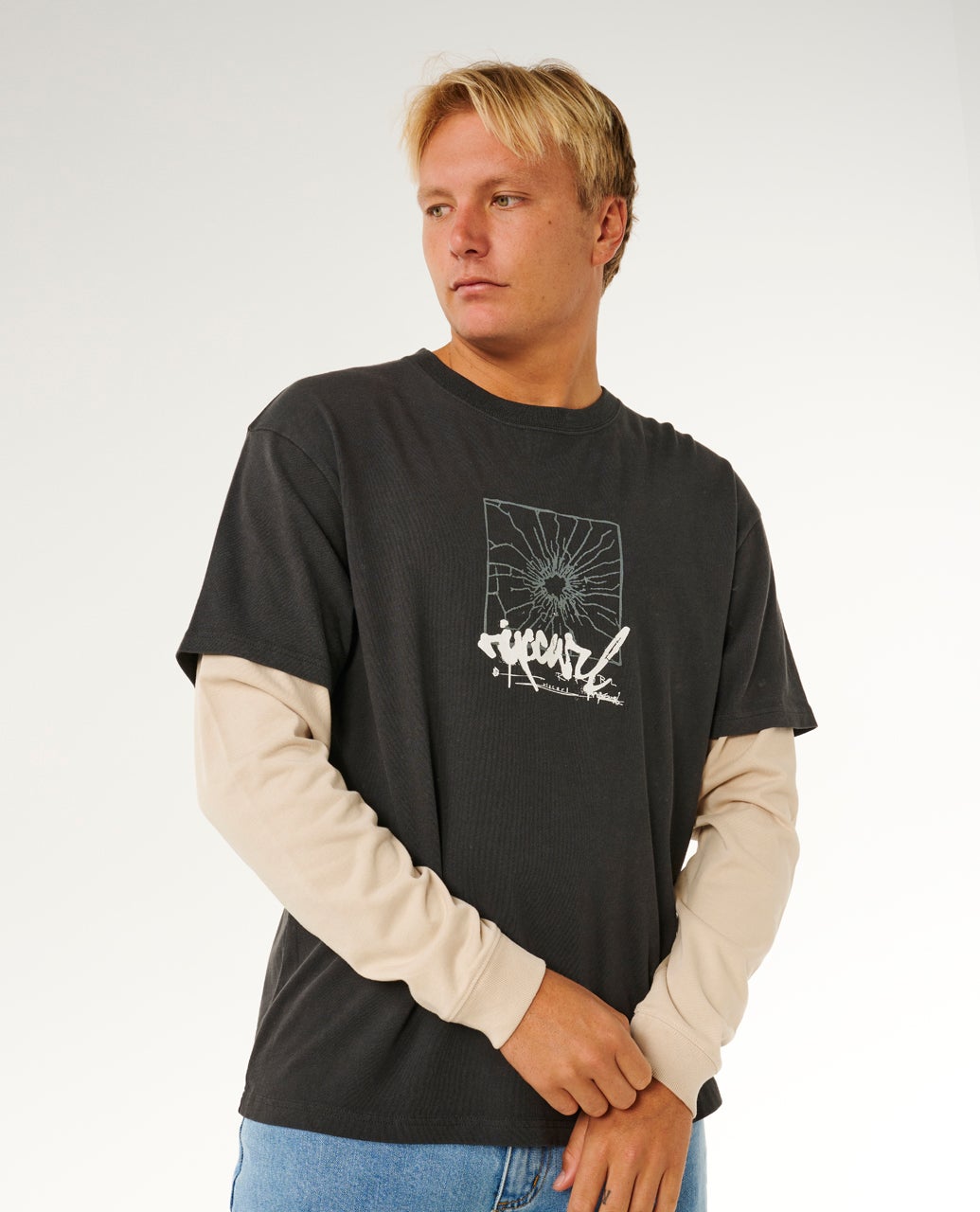 Camiseta manga larga Inner Visions Smashed – Rip Curl Camiseta manga larga Inner Visions Smashed – Rip Curl