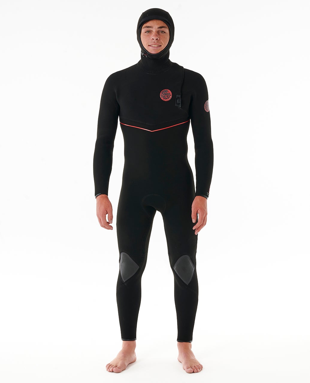 Flashbomb Fusion 5/4 Hood Zip Free Wetsuit – Rip Curl