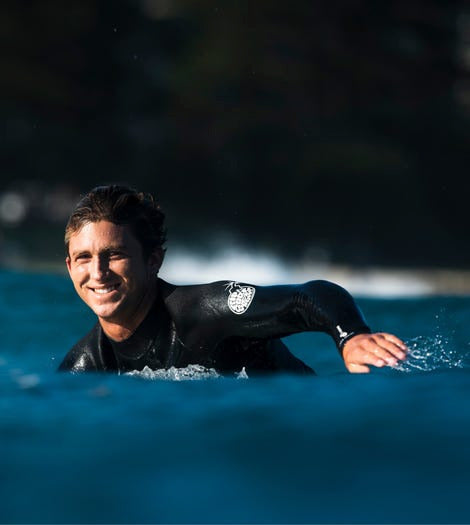 Portrait of the surfer Crosby Colapinto