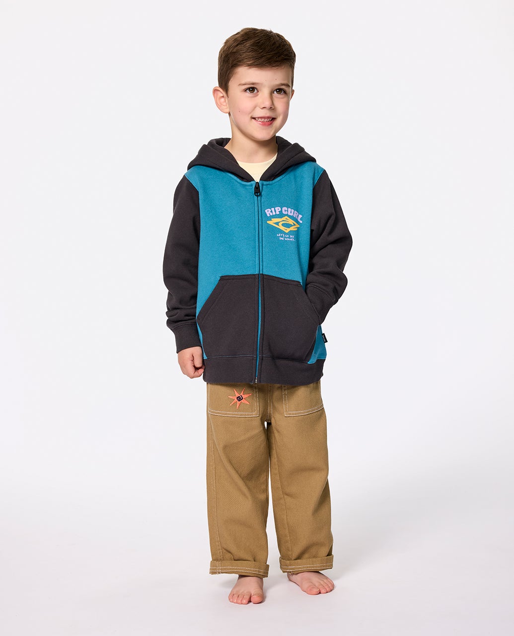 Wave Dayz Zip Through Fleece - Kids – Rip Curl