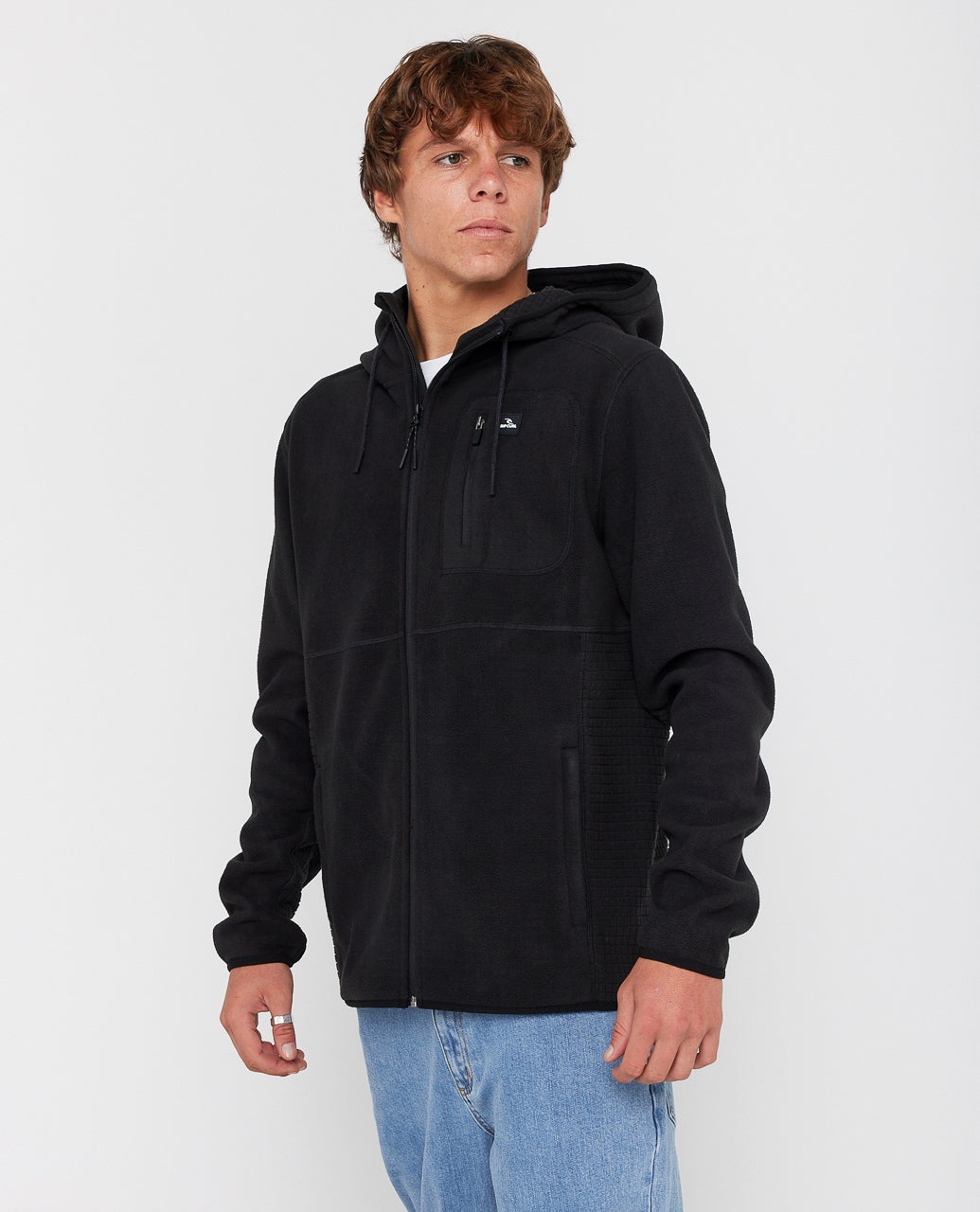 Departed Polar Fleece Zip Through Jacket – Rip Curl