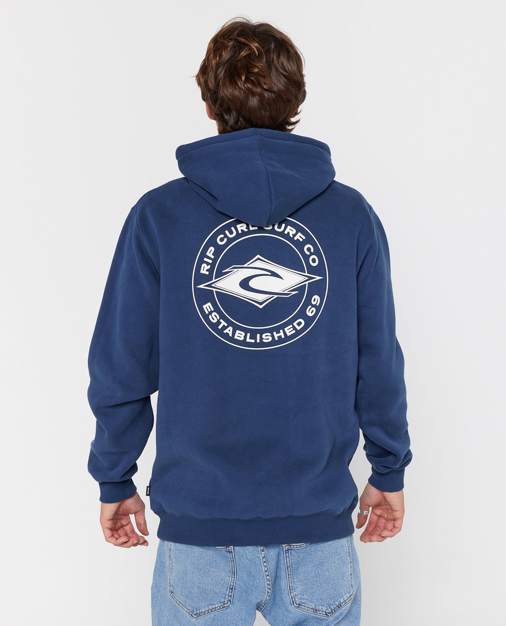 OM Sweat à Capuche Marine Homme Puma Hoody 767314 Bleu - Prêt