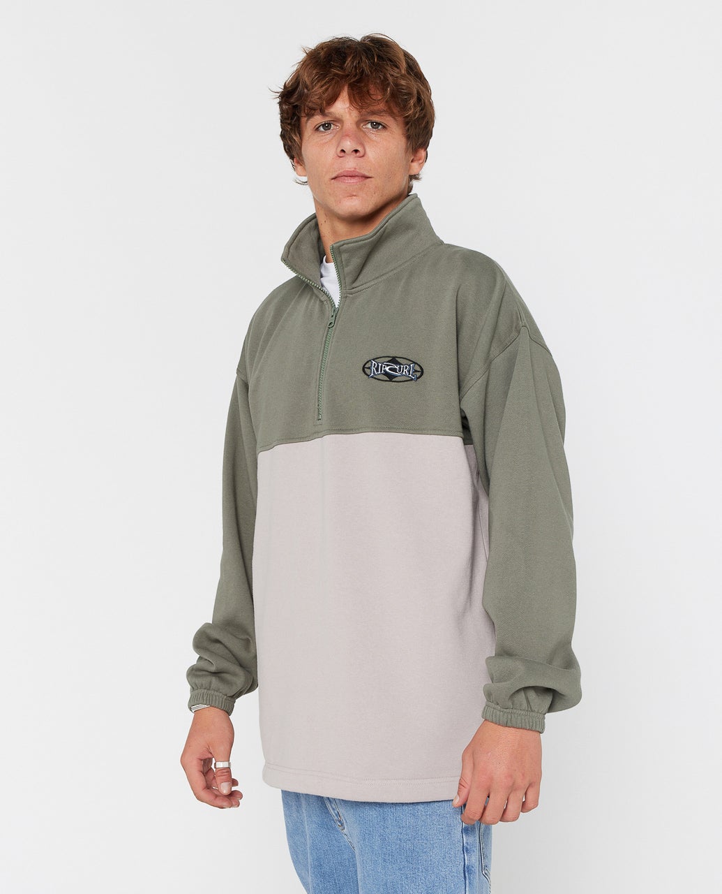 Heritage Oval 1/4 Zip Crew – Rip Curl