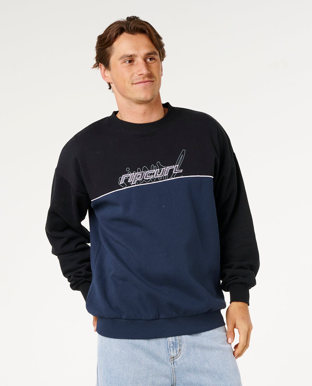 Panal Rip Panel Beater Crew Fleece – Rip Curl