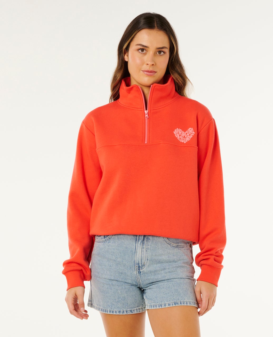 Sweat Rc Heart Half Zip – Rip Curl