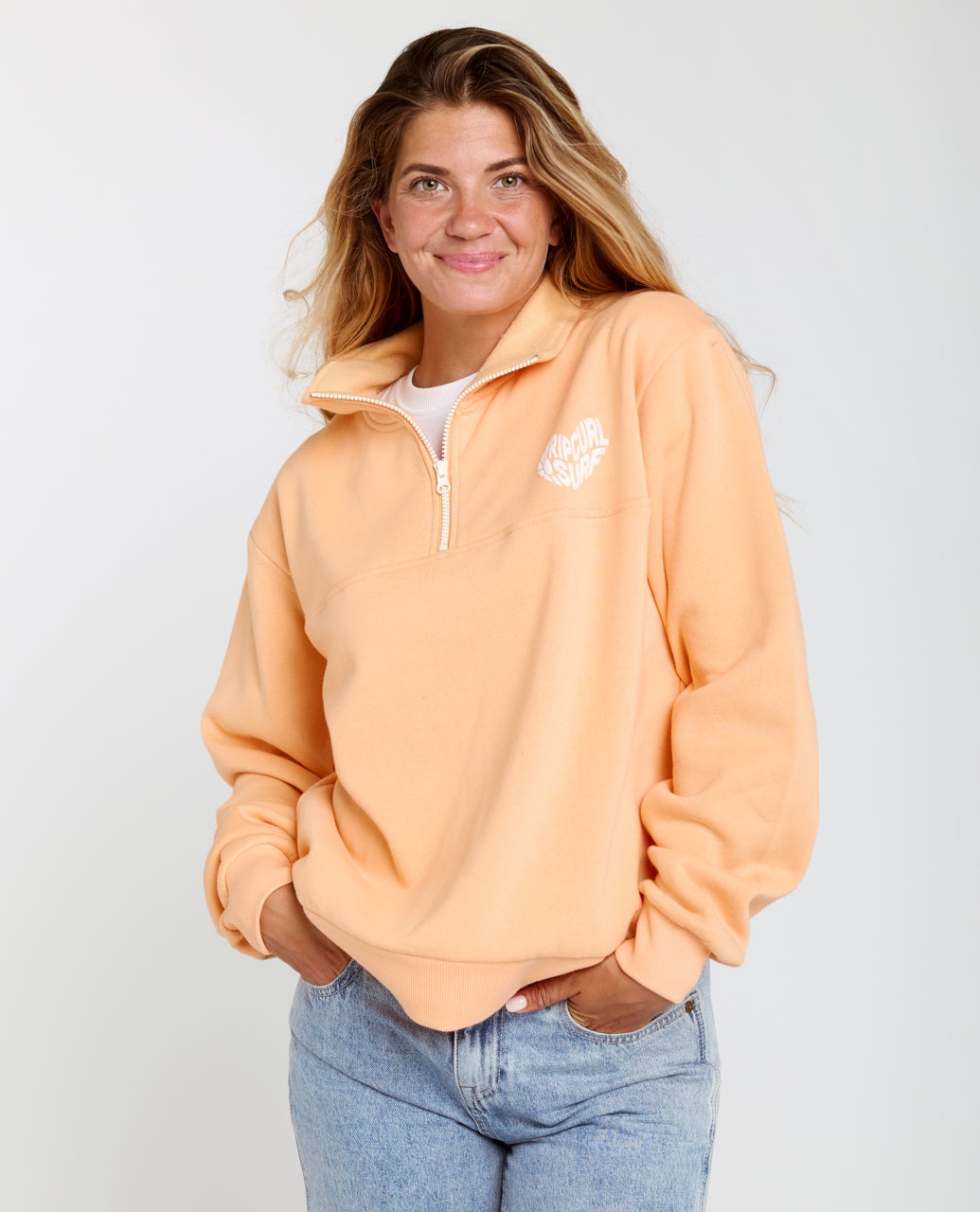 Sweatshirt Rc Heart Half Zip – Rip Curl