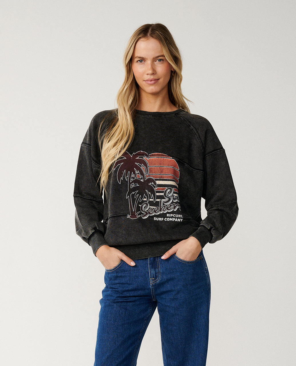 Seeker Raglan Standard Crew Fleece