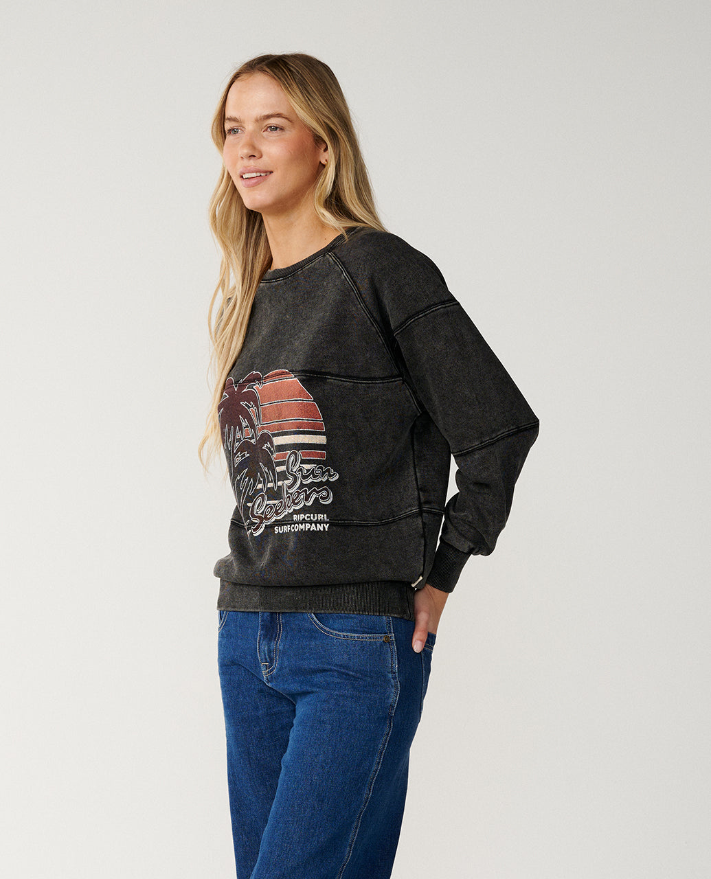 Seeker Raglan Standard Crew Fleece