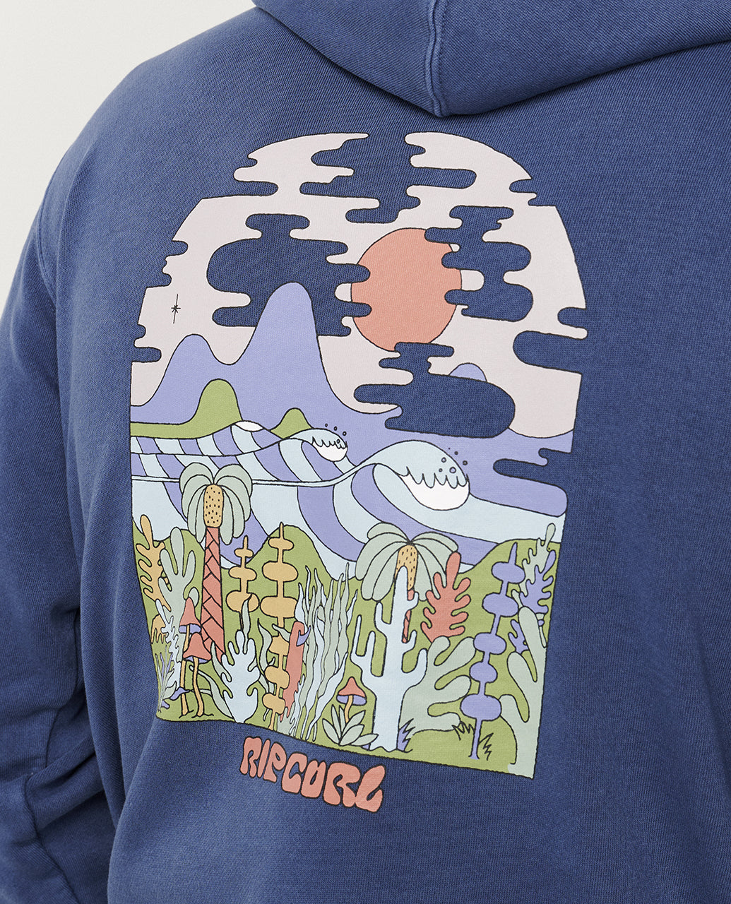 Felpa con cappuccio Pacific Rinse Higgins