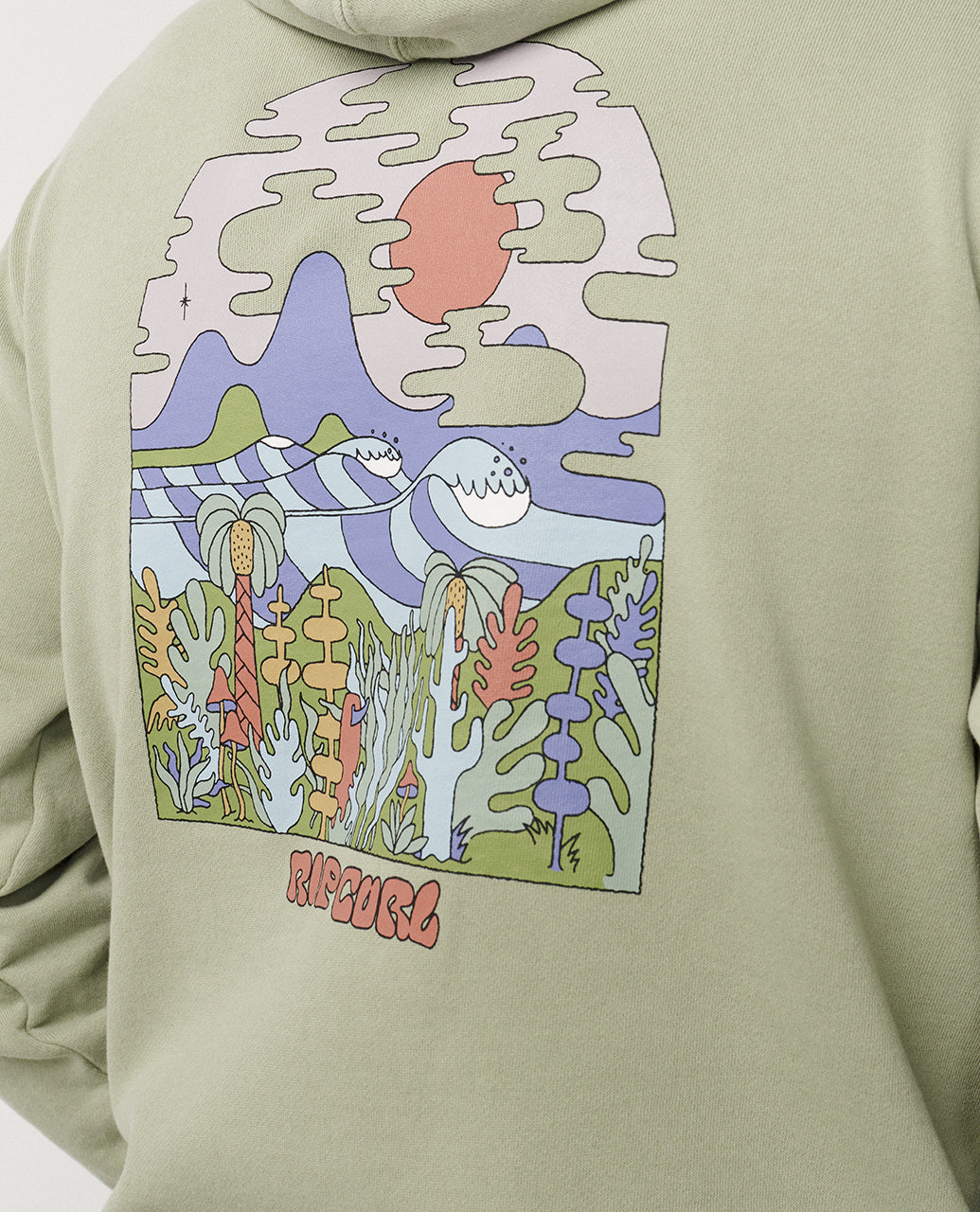 Pacific Rinse Higgins Hood Fleece