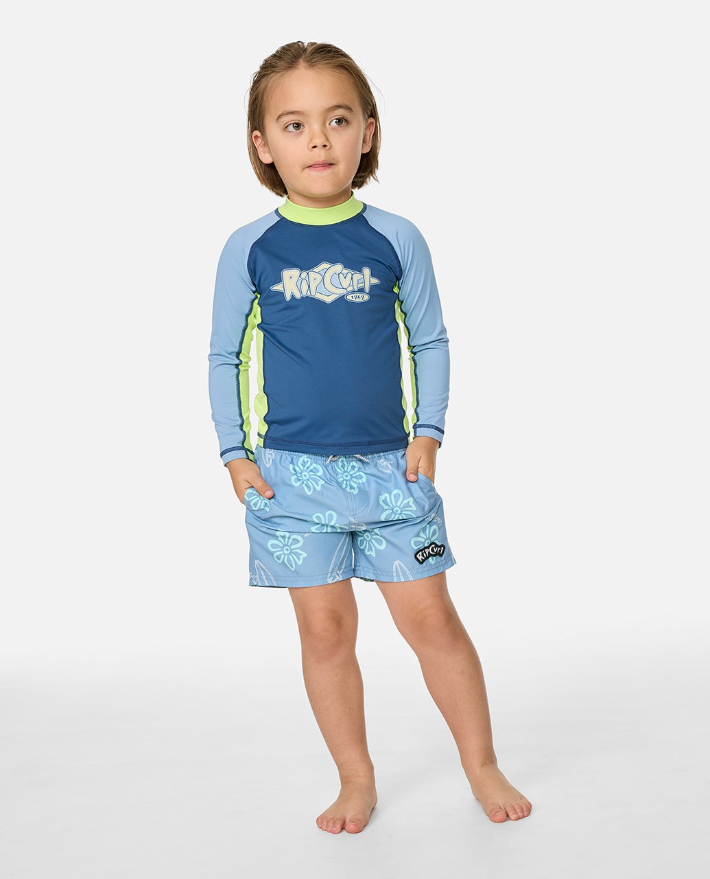 Ride The Wave UPF Long Sleeve Boy Rash vest – Rip Curl
