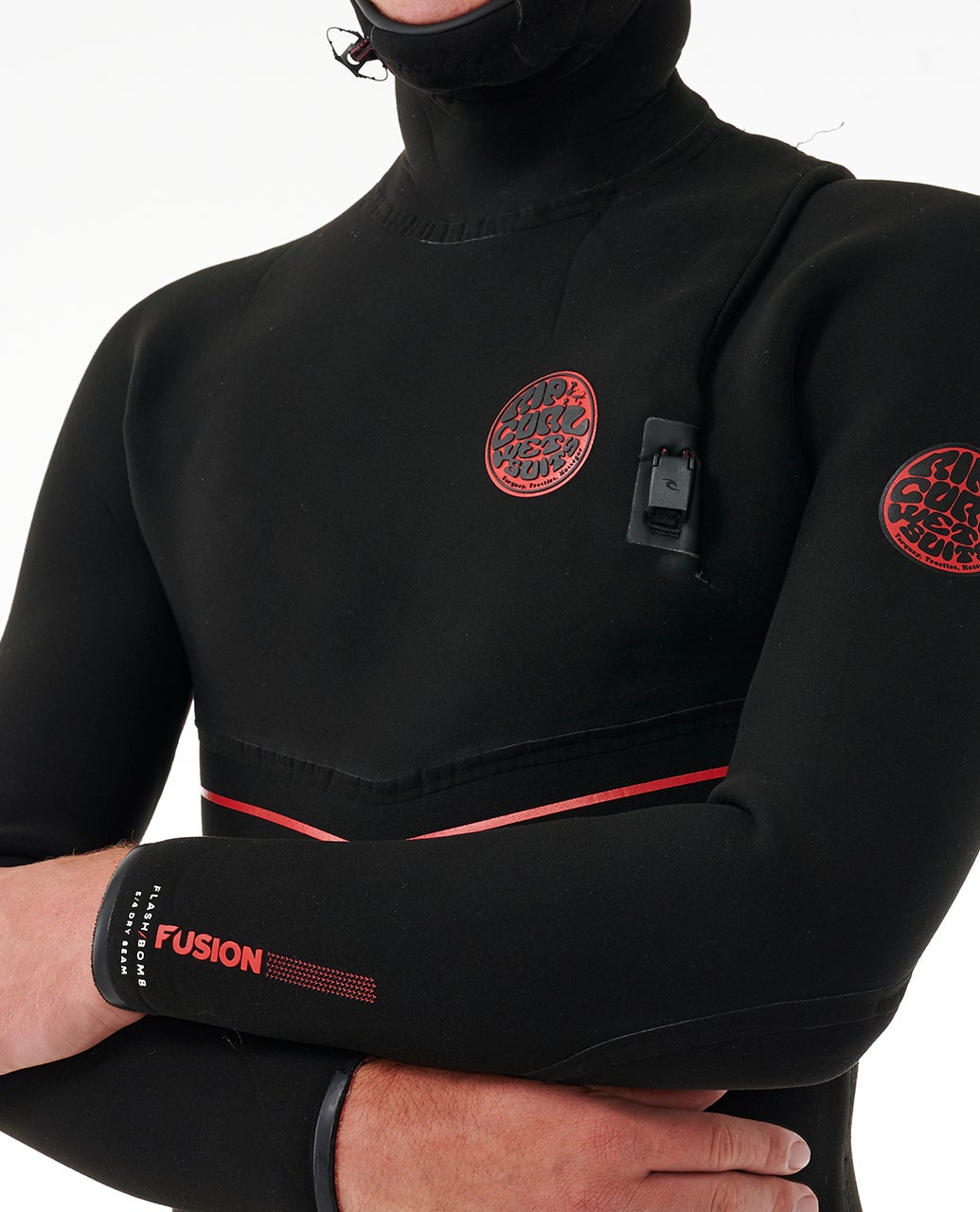 Flashbomb Fusion 5/4 Hood Zip Free Wetsuit – Rip Curl