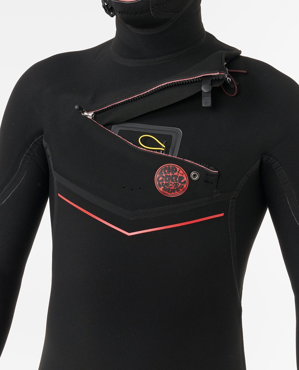 RIPCURL E7 F-BOMB CHEST ZIP 5×3 FULLSUIT F-Bomb Fusion 5/4 Chest Zip With Hood Fullsuit Wetsuit – Rip Curl