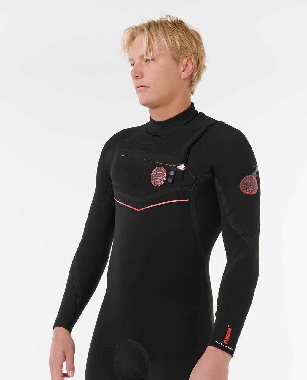 RIPCURL E7 F-BOMB CHEST ZIP 5×3 FULLSUIT Flashbomb Fusion Chest Zip 5/3 Wetsuit – Rip Curl