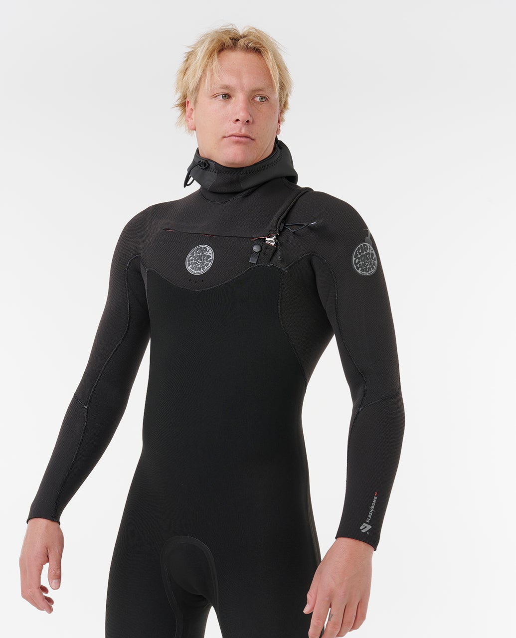 Flashbomb 6/4 Chest Zip With Hood Fullsuit Wetsuit – Rip Curl