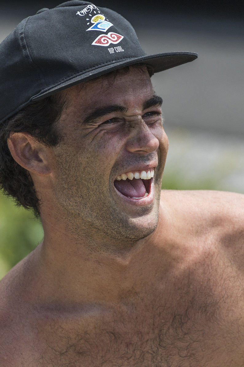 Portrait of the surfer Mason Ho