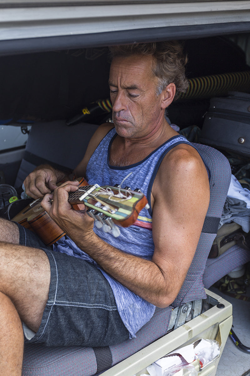 The talented musician Tom Curren