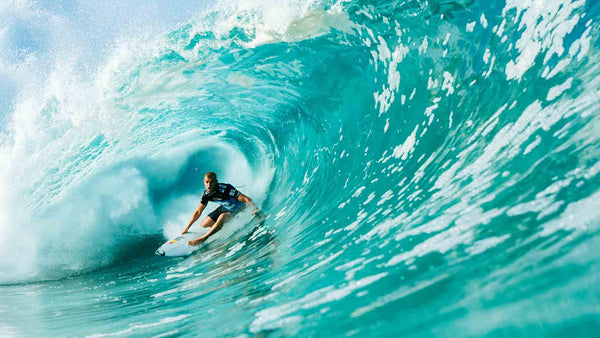 Mick Fanning surfing