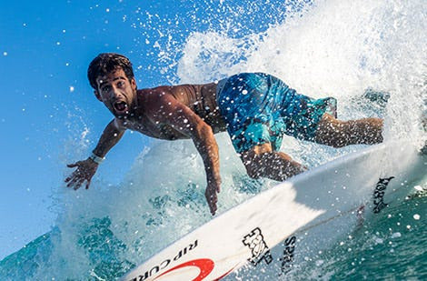 Mason Ho is a pro surfer